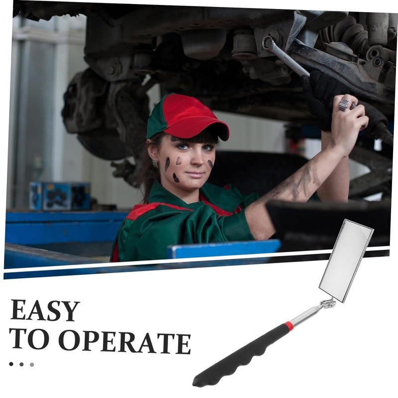 Extendable Flexible Telescoping Mechanic Mirror For Vehicle Inspection Tool - Image 3
